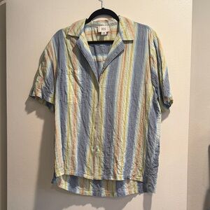 BDG Multicolor Striped Shirt